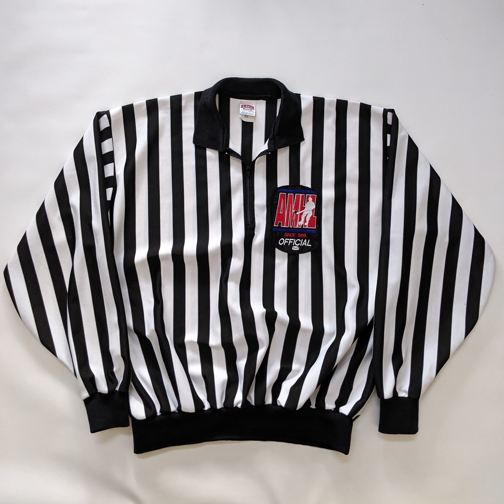 Vintage Hockey Referee Jersey, Size 52